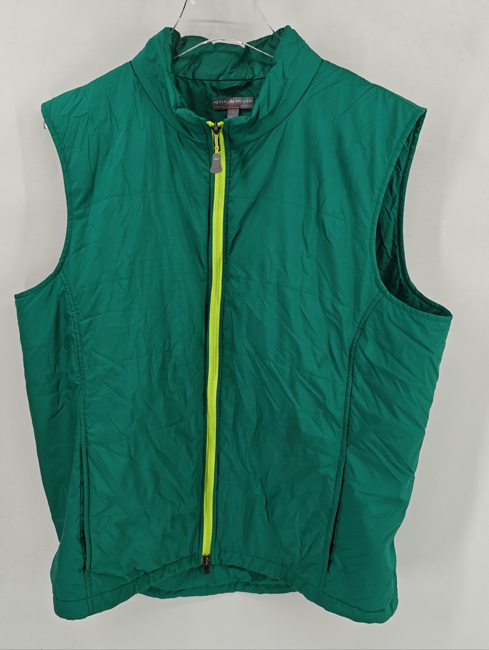 Peter Millar Crown Sport men's hybrid puffer vest‎ Size L